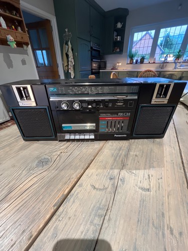 Panasonic c34 stereo radio - rx-c34,