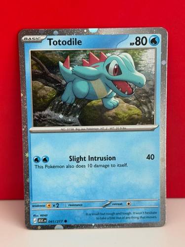 Totodile 041 217 - holo), 041/217