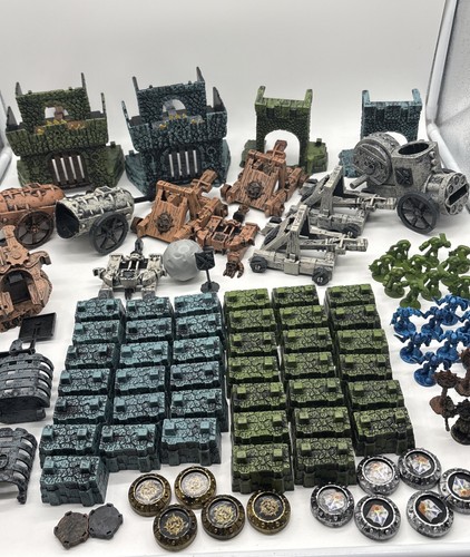 Crossbows and catapults - and,