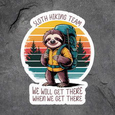 Sloth sticker vinyl decal