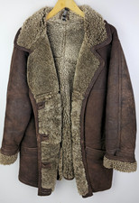 REAL SHEARLING SHEEPSKIN COAT