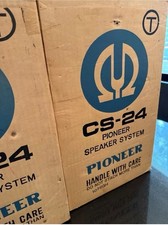 RARE NEW IN BOX Vintage Pioneer CS-24 Slimline 2 Way Speaker System See Descr