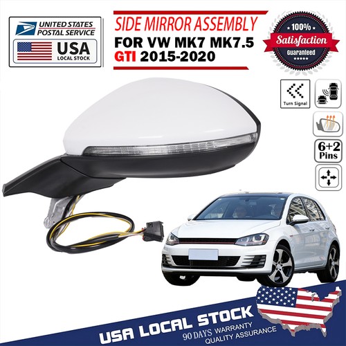 White driver side - white, for