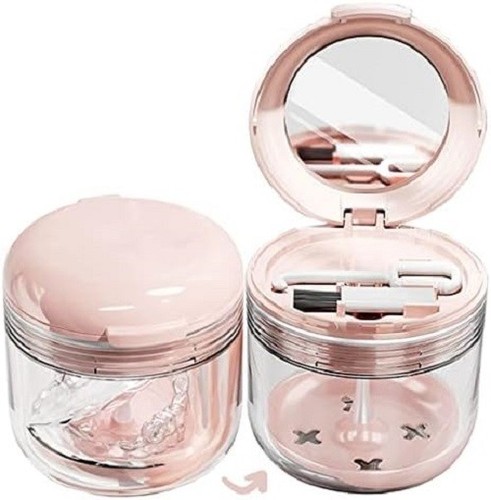 Retainer case denture - retainer, case,
