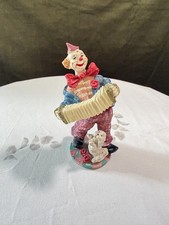 Small vintage ceramic gnome figure – 110g handmade rustic garden décor