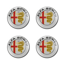 Alfa Romeo Domed Stickers Set