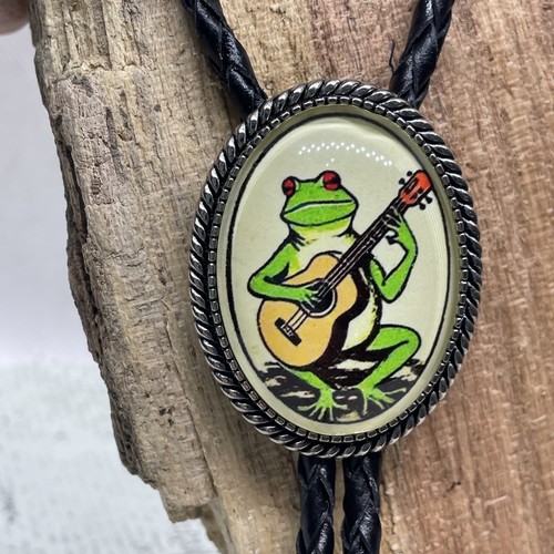 Bolo tie frog zoology - bolo,