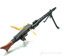 DIY 1/6th WWII German MG42 Machine Gun Model for 12" Action Figure Doll Toys