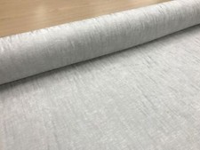 Damask fabric plain chalk