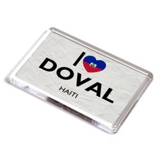 FRIDGE MAGNET - I Love Doval