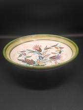 Bourne Denby Glyn Colledge Mid Century Flower Pattern Bowl Signed 