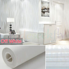 Silver Grey Wallpaper 3D Wave Stripes Embossed Thick Living Room Wall Paper Roll