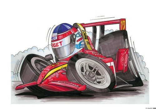 Honda red target - red,