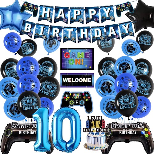 10th birthday banner - 10th,