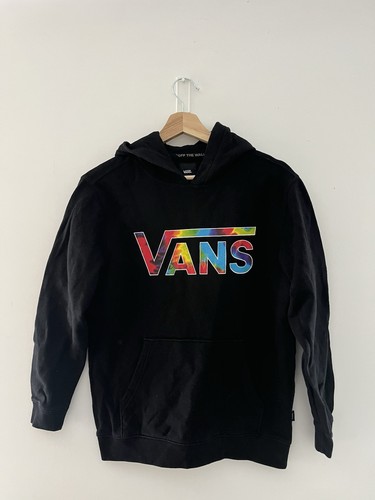 Vans black hoodie - vans, with