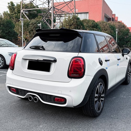 Gloss black rear roof - roof, spoiler