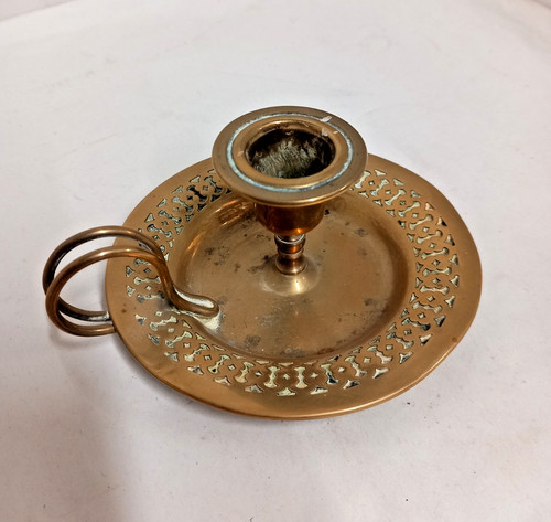 Antique brass wee willie - brass,