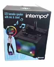 Karaoke Speaker Stand Intempo LED Bluetooth Speaker Rechargeable / Missing Parts