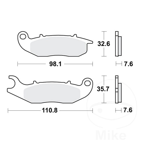 Trw brake pads - trw, sintered