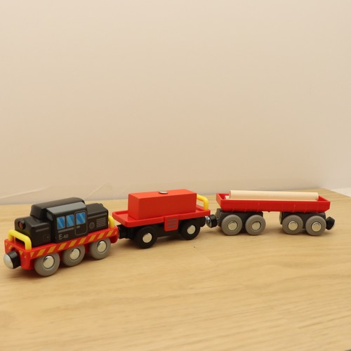 Wooden train track freight - wooden,