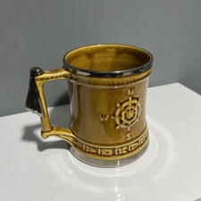 Vintage large ceramic nautical