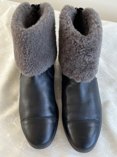 Ugg australia black leather - ugg,
