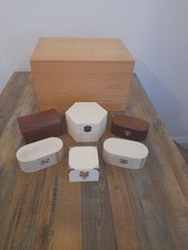 7 Wooden Boxes Ideal For Crafts. Joblot
