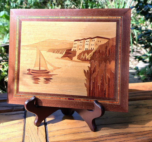 Handmade vintage marquetry - handmade,