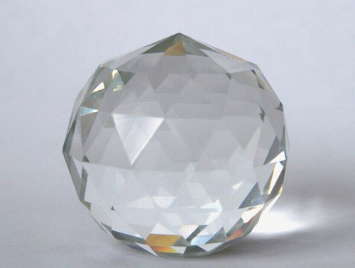 Crystal paperweight high - crystal,