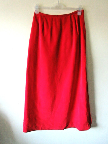 Vintage 70s 80s red velvet - 70s,