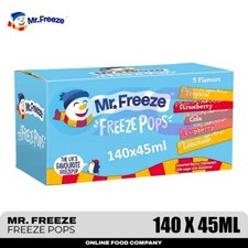 Mr Freeze Ice Pops 140 Pack