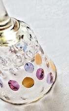 1950s Danish Glass Bell from Borske Sklo by Max Kannegiesser