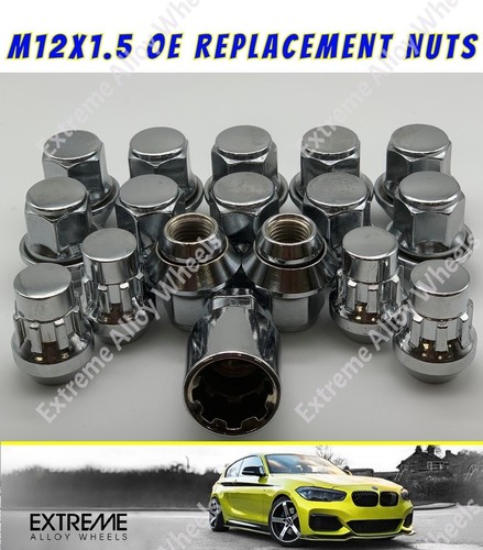 Oem style wheel nuts locks - wheel, +
