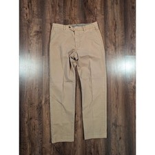 Hackett London tessuti di sondrio straight leg formal chino trousers 34W 32L