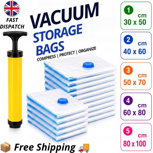 Vacuum storage bags - vacuum,