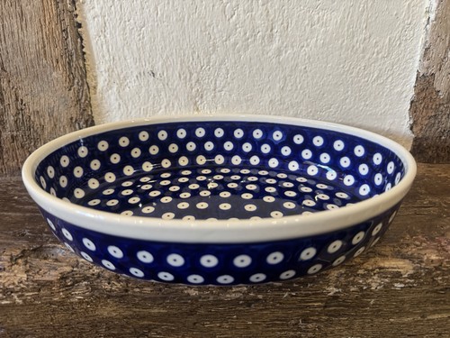 Oval oven dish handmade polish - oval,