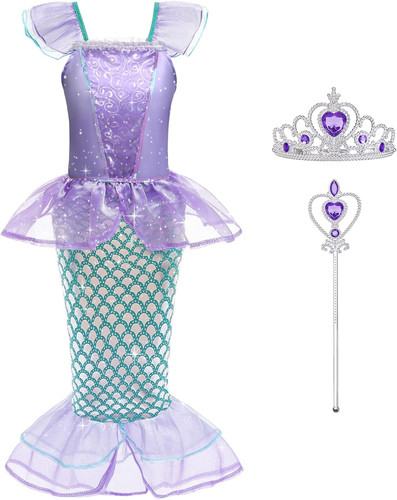 Little girls mermaid costume - little,