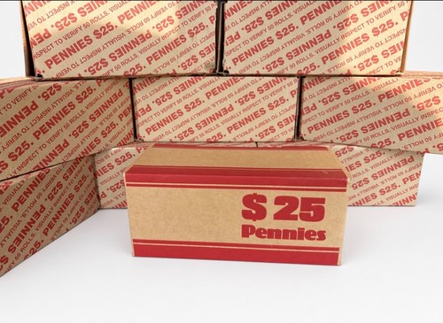 Sealed bank box 2 500 - of, 2,500