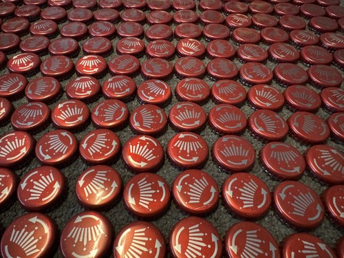 300 budweiser red bottle - red, tops
