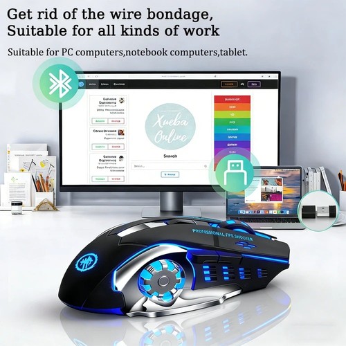 Wireless scroll ergonomic - wireless, 3d