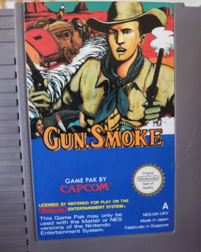Gun smoke nintendo nes - gun,
