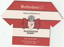 Beer mat worthington - -, brewery