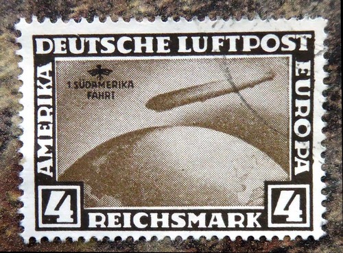 Germany 1930 zeppelin - germany,