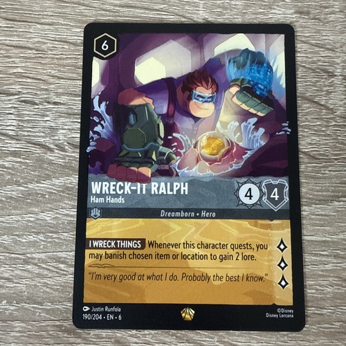 Disney lorcana wreck ralph - lorcana, wreck-it