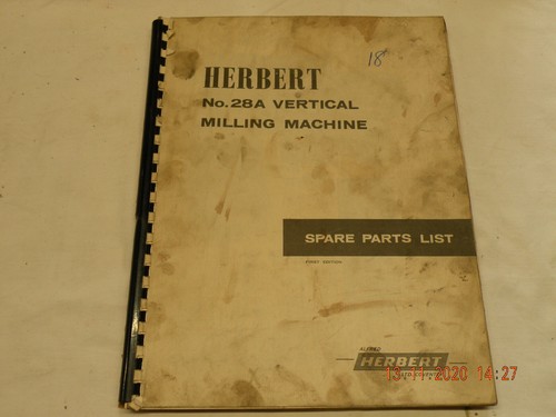 Alfred herbert no28a - herbert, vertical