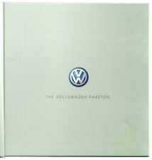 Volkswagen Phaeton 2002 UK Market Hardback Sales Brochure V6 6.0 W12 V10 TDi
