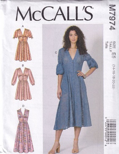 Mccalls 7974 dresses sewing - mccalls,