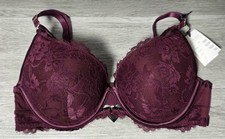 Primark Women Burgundy Push-Up