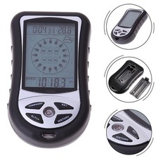 Sturdy Multi Function Pocket Altimeter Barometer Thermometer for Outdoor Use