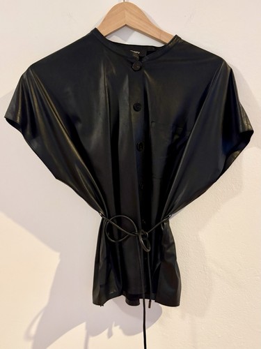 Theory mandarin collar black - theory,